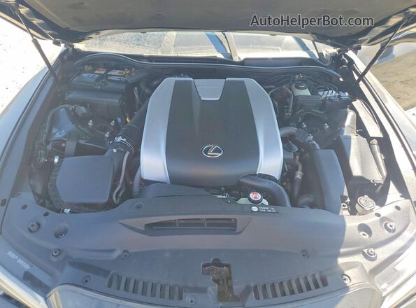 JTHGZ1B28M5045087 2021 LEXUS IS Black Widok wnętrza z tyłu