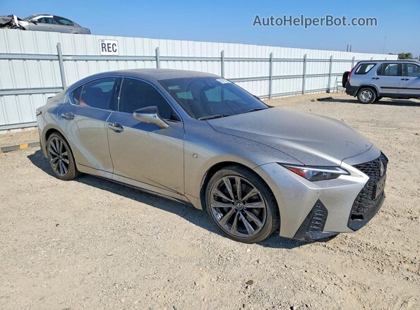 JTHGZ1B28P5060032 2023 LEXUS IS Gray Przód prawy