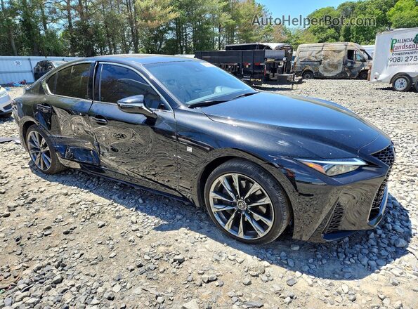 JTHGZ1E22R5034962 2024 LEXUS IS Black Przód prawy