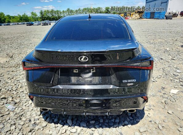 JTHGZ1E22R5034962 2024 LEXUS IS Black Widok z tyłu
