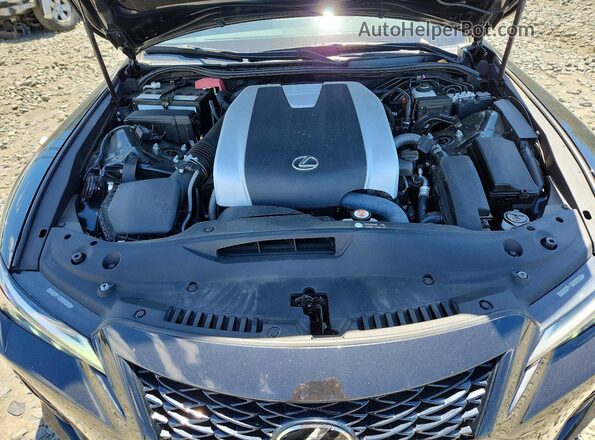 JTHGZ1E22R5034962 2024 LEXUS IS Black Widok wnętrza z tyłu