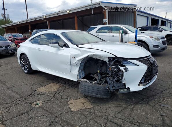 JTHGZ5DC9L5010215 2020 LEXUS RC Белый Передняя правая четверть