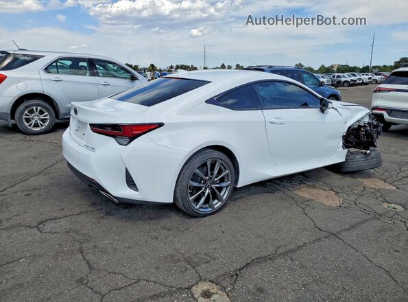 JTHGZ5DC9L5010215 2020 LEXUS RC Белый Задняя правая четверть