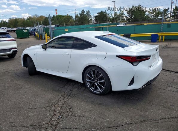 JTHGZ5DC9L5010215 2020 LEXUS RC Белый Задняя левая четверть