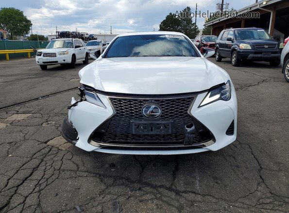JTHGZ5DC9L5010215 2020 LEXUS RC Белый Вид спереди