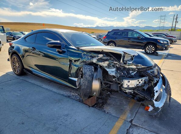 JTHHA5BC0H5007418 2017 LEXUS RC Green Front right