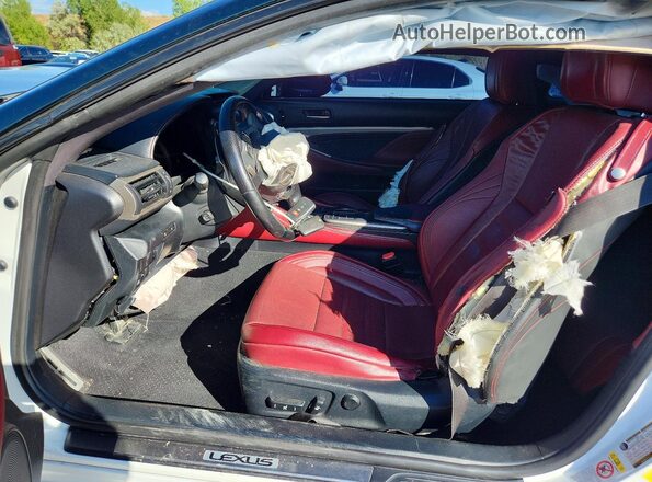 JTHHA5BC0H5007418 2017 LEXUS RC Green Front interior view