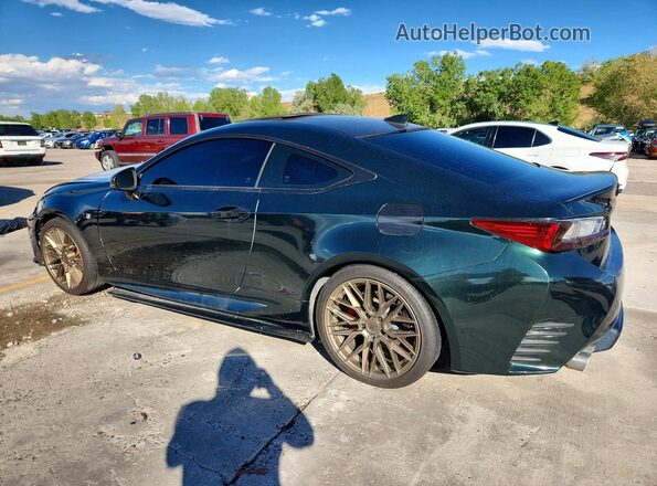 JTHHA5BC0H5007418 2017 LEXUS RC Green Rear left