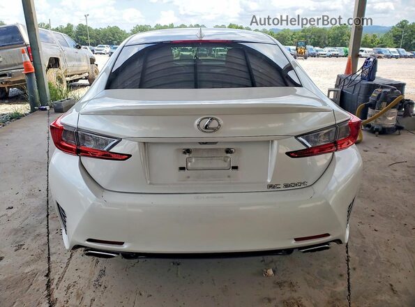 JTHHA5BC9G5003477 2016 LEXUS RC White Vista trasera