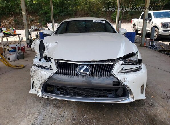 JTHHA5BC9G5003477 2016 LEXUS RC White Vista frontal