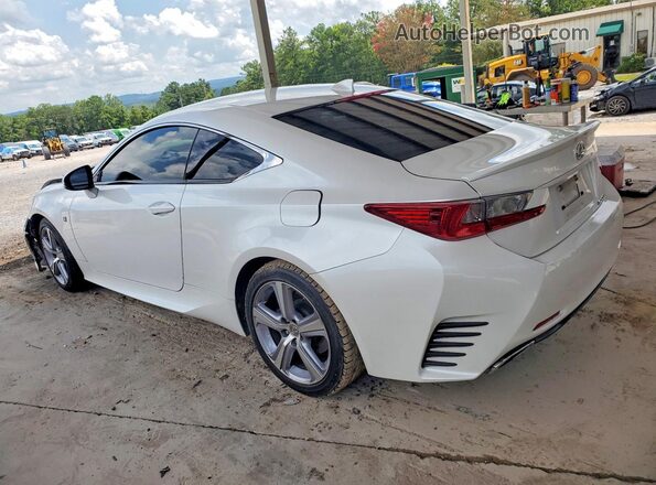 JTHHA5BC9G5003477 2016 LEXUS RC White Trasero izquierdo