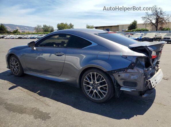 JTHHE5BC8H5017490 2017 LEXUS RC Charcoal Задня ліва чверть