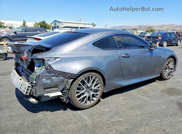 JTHHE5BC8H5017490 2017 LEXUS RC Charcoal Задня права чверть