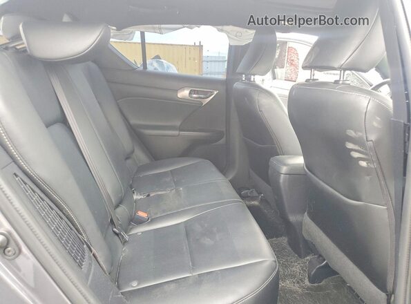 JTHKD5BH1H2284797 2017 LEXUS CT Gray Vista de los asientos traseros