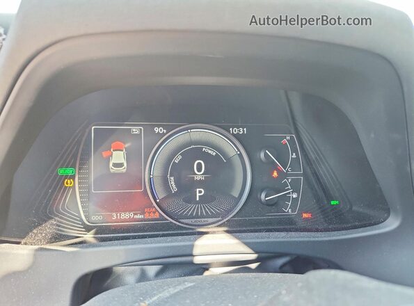 JTHP9JBH0L2025775 2020 LEXUS UX Gray Սարքավորումների վահանակի տեսք