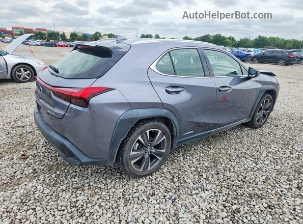 JTHP9JBH3M2044869 2021 LEXUS UX Gray Trasero derecho