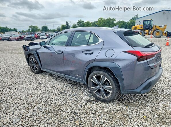 JTHP9JBH3M2044869 2021 LEXUS UX Gray Trasero izquierdo