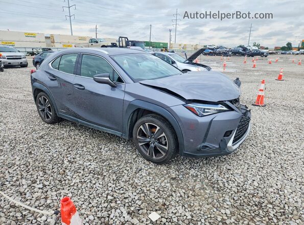 JTHP9JBH3M2044869 2021 LEXUS UX Gray Delantero derecho