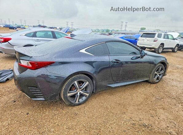 JTHS85BC3J5004231 2018 LEXUS RC Black Tył prawy