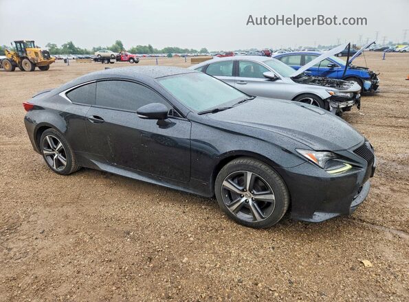 JTHS85BC3J5004231 2018 LEXUS RC Black Przód prawy