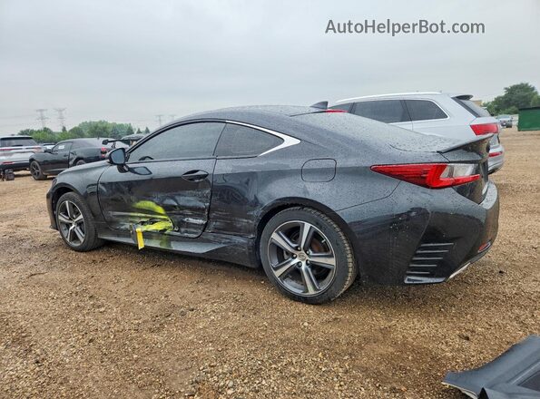 JTHS85BC3J5004231 2018 LEXUS RC Black Tył lewy