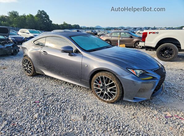 JTHSM5BC3G5001334 2016 LEXUS RC Gray Առջևի աջ