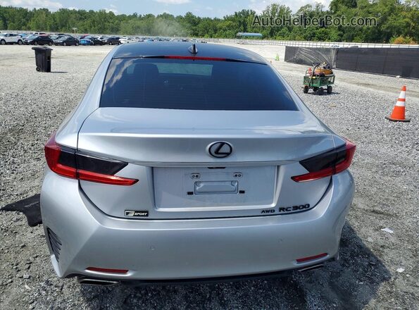JTHSM5BC4G5001844 2016 LEXUS RC Серебряный Вид сзади