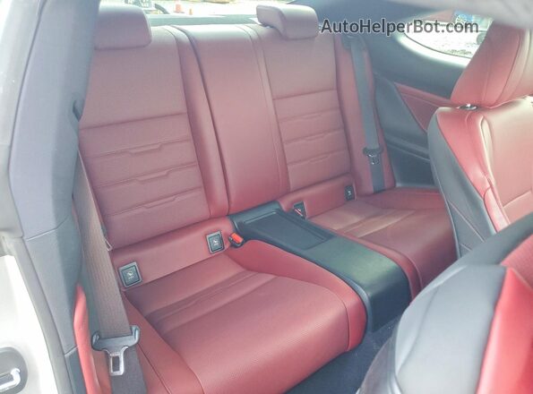 JTHSM5BC4G5001844 2016 LEXUS RC Серебряный Вид задних сидений