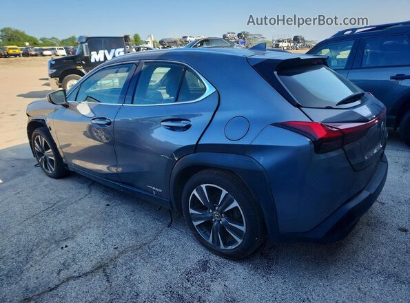 JTHU9JBH4K2017521 2019 LEXUS UX Gray Trasero izquierdo