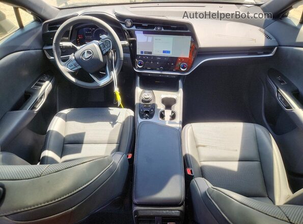 JTJABABB1RA004940 2024 LEXUS RZ Black Widok deski rozdzielczej