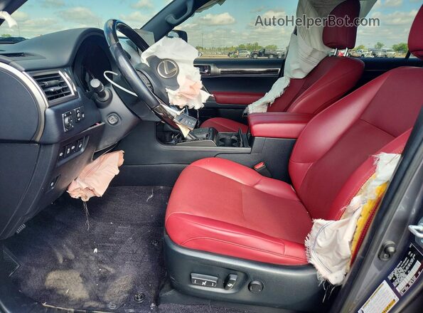 JTJAM7BX2N5315806 2022 LEXUS GX Gray Vista interior delantera