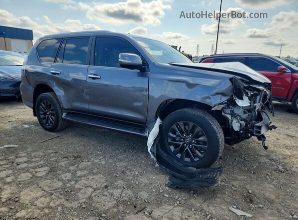 JTJAM7BX2N5315806 2022 LEXUS GX Gray Delantero derecho