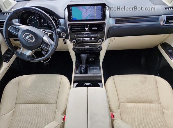 JTJAM7BX7N5337560 2022 LEXUS GX Black Dashboard view