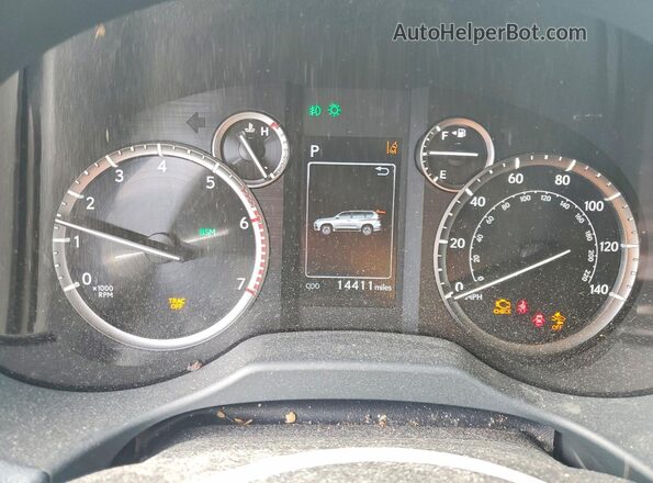 JTJAM7BX7P5365538 2023 LEXUS GX White Вид щитка приладів