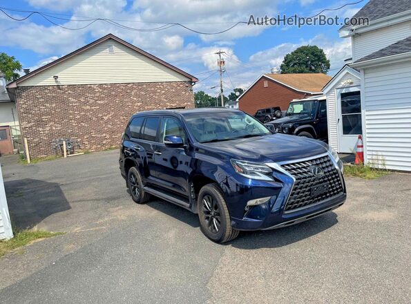 JTJAM7BX8N5314983 2022 LEXUS GX Blue წინა მარჯვენა