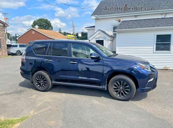 JTJAM7BX8N5314983 2022 LEXUS GX Blue წინა ხედი