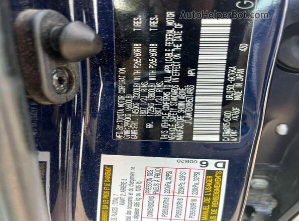 JTJAM7BX8N5314983 2022 LEXUS GX Blue ძრავის განყოფილების ხედი