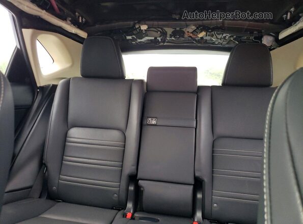 JTJBARBZ0K2201813 2019 LEXUS NX Black Հետևի նստատեղերի տեսք