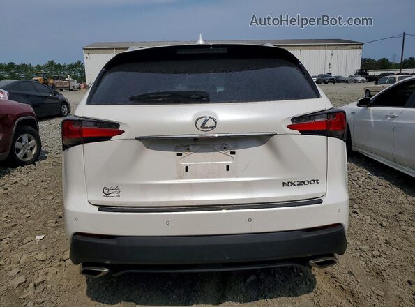 JTJBARBZ2G2061982 2016 LEXUS NX White უკანა ხედი