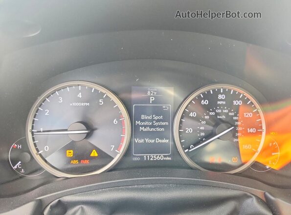 JTJBARBZ2G2077650 2016 LEXUS NX White Instrument cluster view