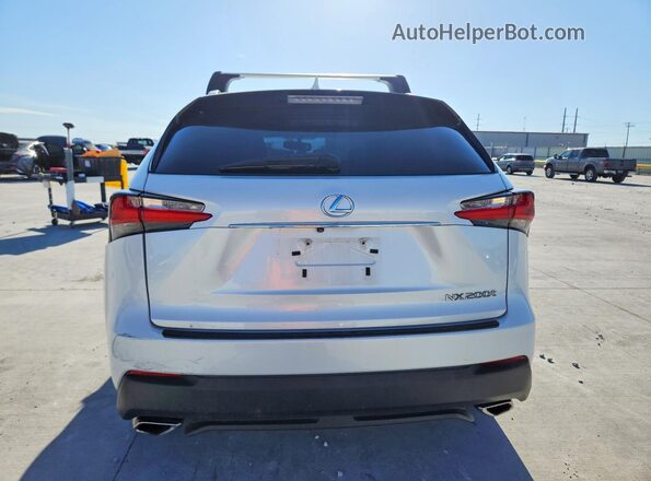 JTJBARBZ2G2077650 2016 LEXUS NX White Rear view