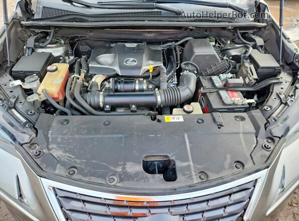 JTJBARBZ2K2191429 2019 LEXUS NX Silver Vista del compartimento del motor