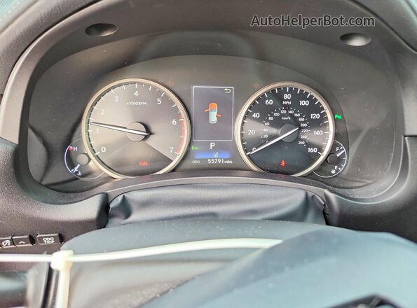 JTJBARBZ2K2195965 2019 LEXUS NX Silver Instrument cluster view