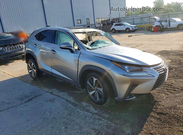 JTJBARBZ3K2215642 2019 LEXUS NX Silver Przód prawy