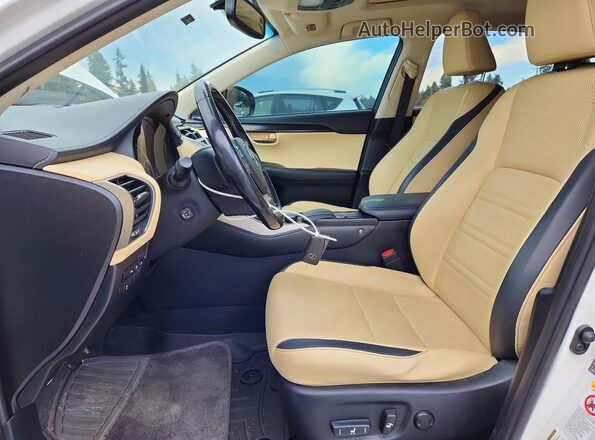 JTJBARBZ5H2109346 2017 LEXUS NX White Front interior view