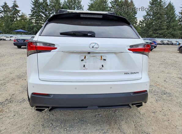 JTJBARBZ5H2109346 2017 LEXUS NX White Rear view