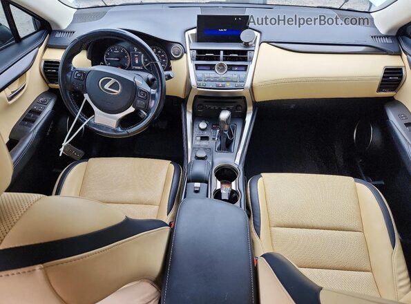 JTJBARBZ5H2109346 2017 LEXUS NX White Dashboard view