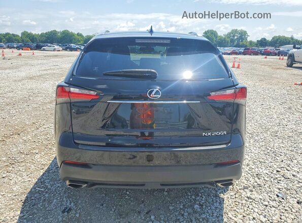JTJBARBZ5H2121075 2017 LEXUS NX Black Вид ззаду