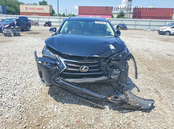 JTJBARBZ5H2121075 2017 LEXUS NX Black Вид спереду