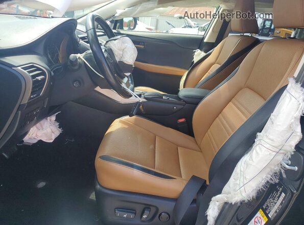 JTJBARBZ5H2121075 2017 LEXUS NX Black Вид салону спереду